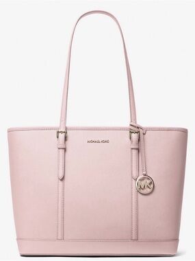 New Michael Kors Large Leather Tote Bag Powder Blush Pink